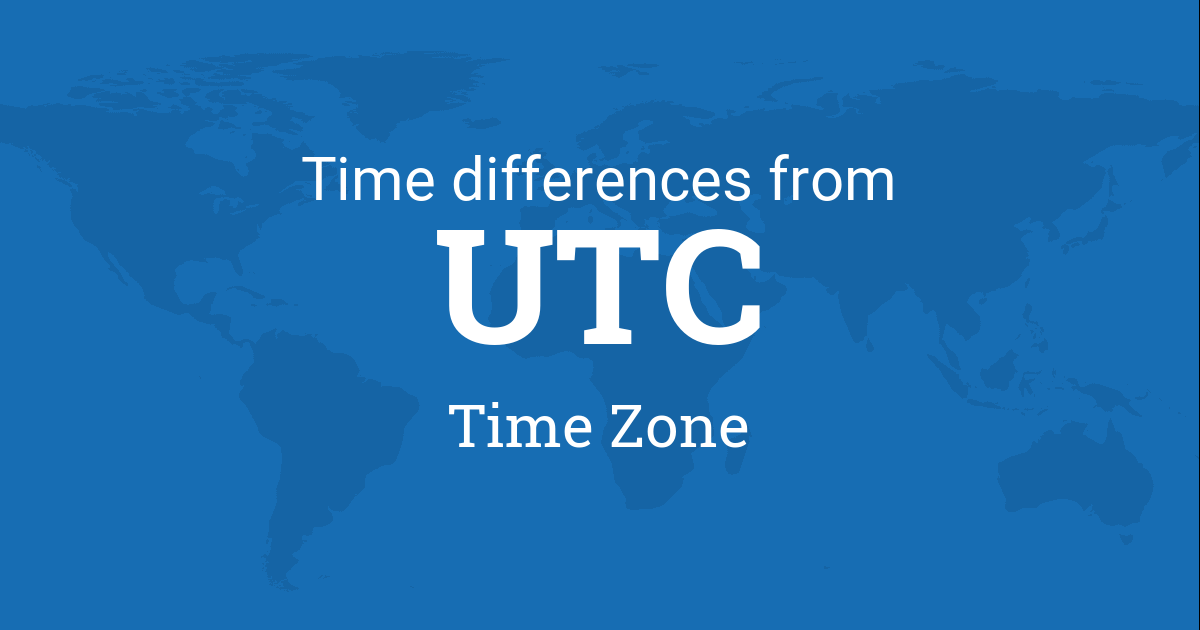 Utc time converter